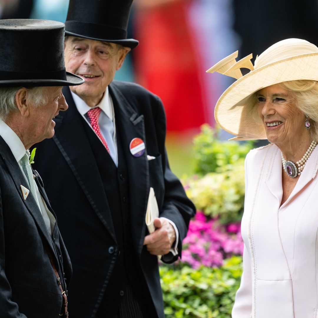 Queen Camilla reunites with ex-husband Andrew Parker Bowles for glamorous evening with daughter Laura Lopes