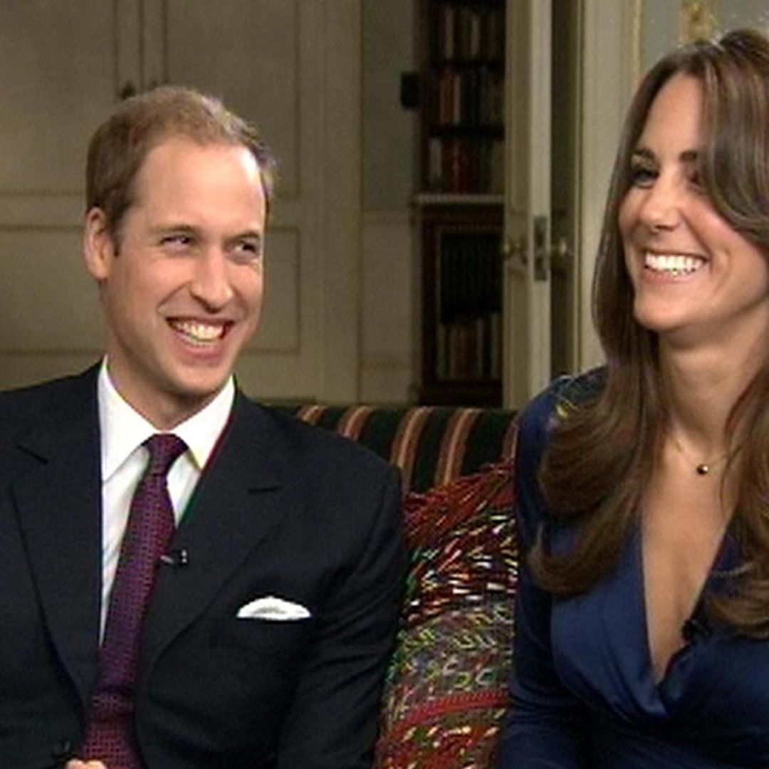 Prince William and Kate Middleton's sweet wish from their engagement interview came true
