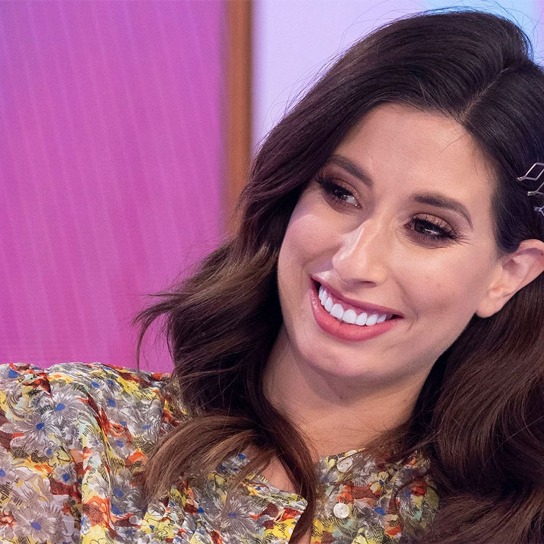 Stacey Solomon's £17.99 mint dress REALLY shows off her baby bump