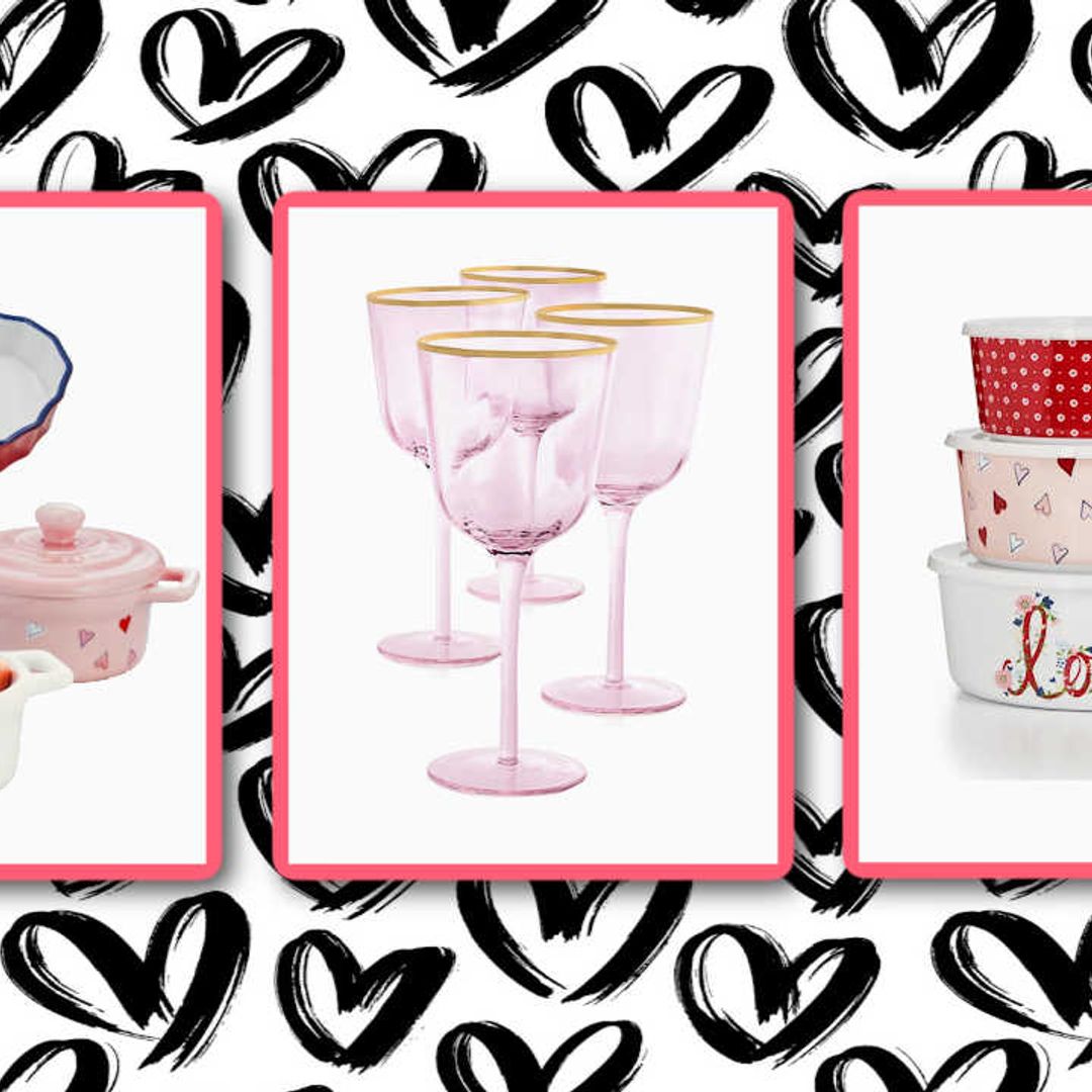 Martha Stewart's Valentine kitchenware is so cute - and it's up to 70% off in the Macy's home sale