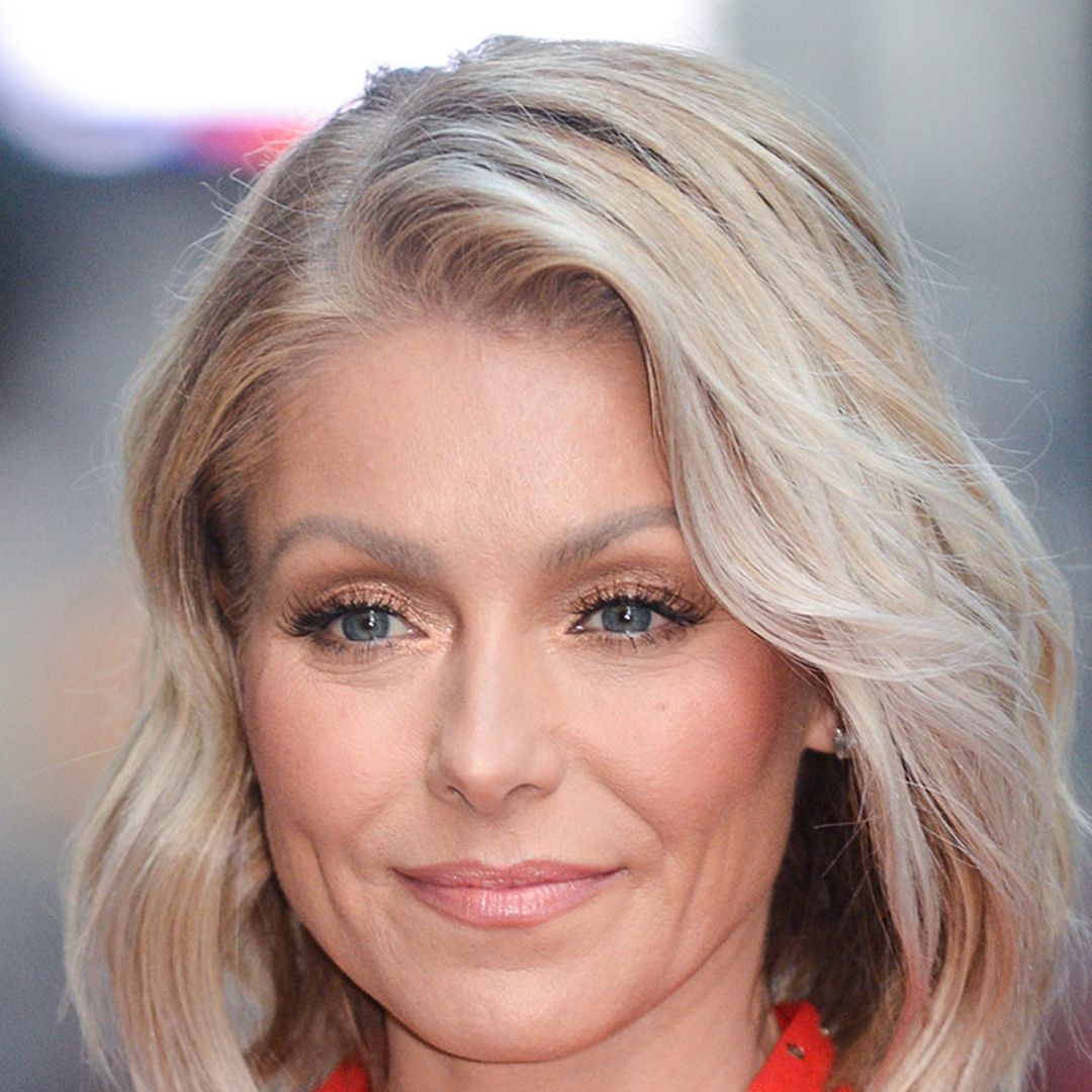 Kelly Ripa shows off incredible moves in chic crop top and sports leggings