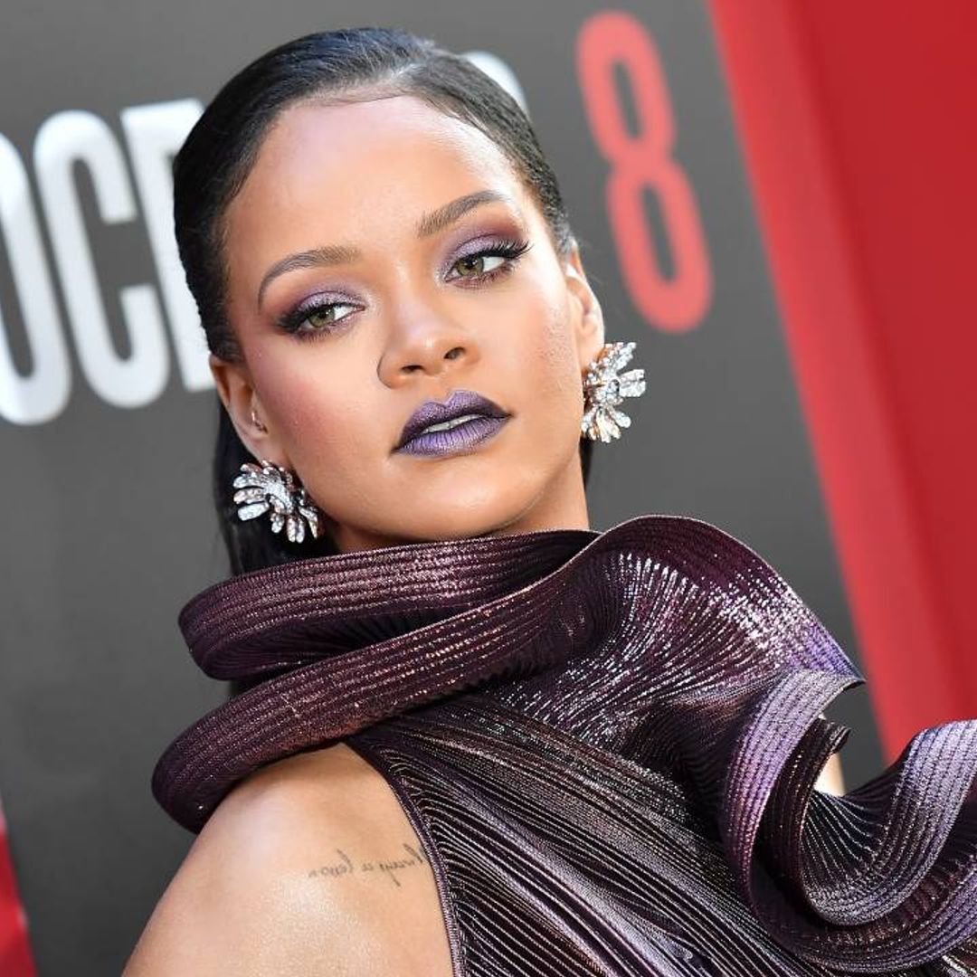 Rihanna's fiery red lip gloss is the only thing we want for summer