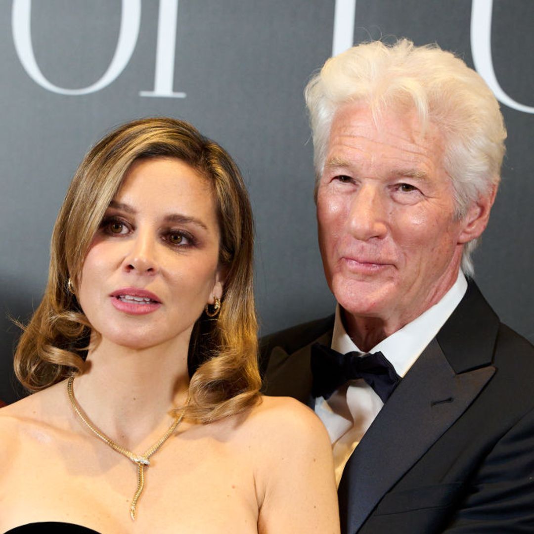 Richard Gere shrugs off awkward red carpet moment with wife