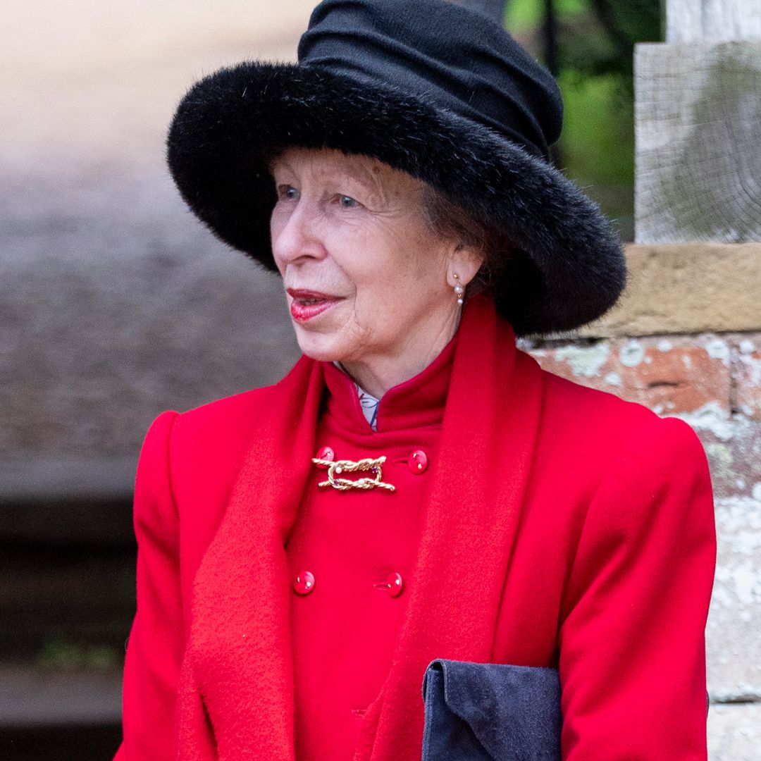 Princess Anne upgrades Christmas outfit with leather and knee-high boots