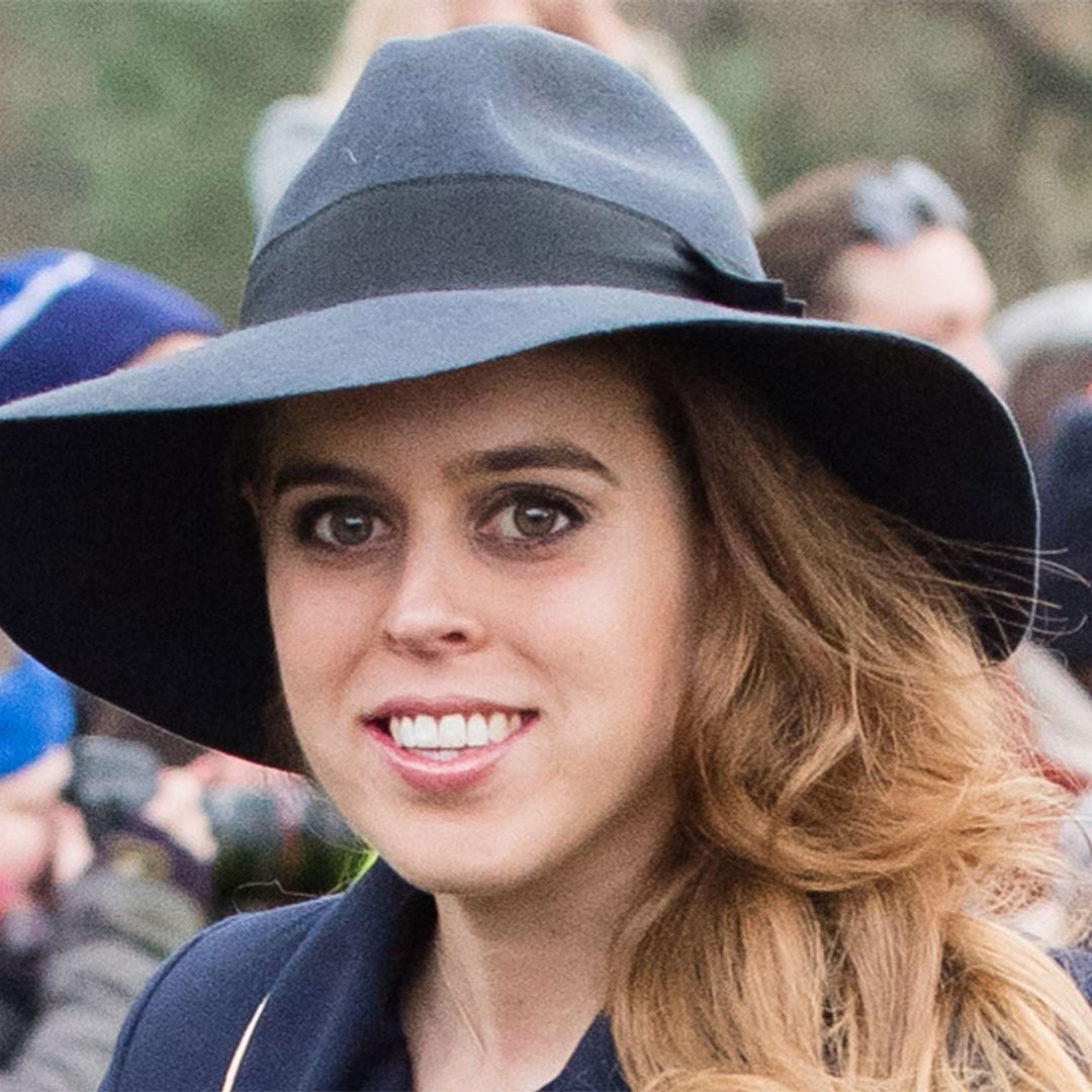 Princess Beatrice steps out in the prettiest white dress coat - and £1315 Saint Laurent bag