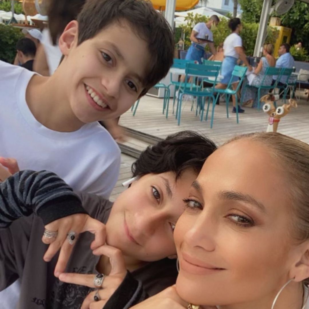 Jennifer Lopez, Marc Anthony's twins Max and Emme are officially 16! See their best photos