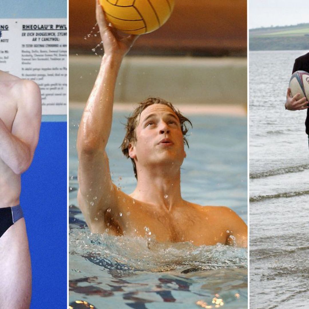 17 of Prince William's fittest moments that prove he's the king of sports