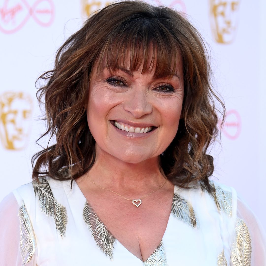 Lorraine Kelly amazes in waist-cinching striped dress – and it may be one of her best looks yet