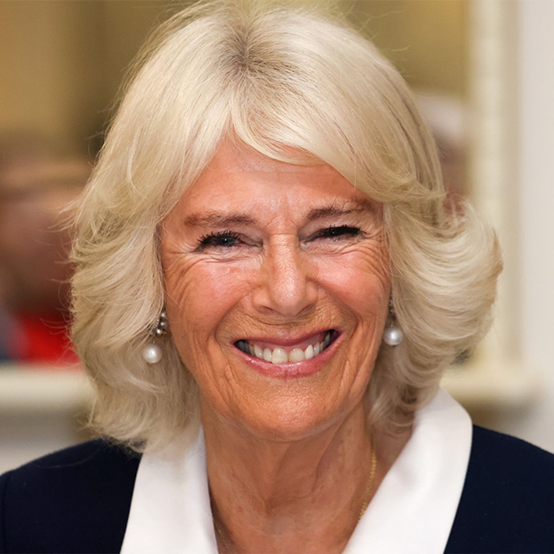 Duchess Camilla wears the most flattering pleated skirt you'll see all day