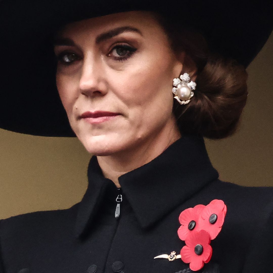 Princess Kate honours Queen Elizabeth II by Wearing Her Never Before Seen Earrings on Remembrance Sunday