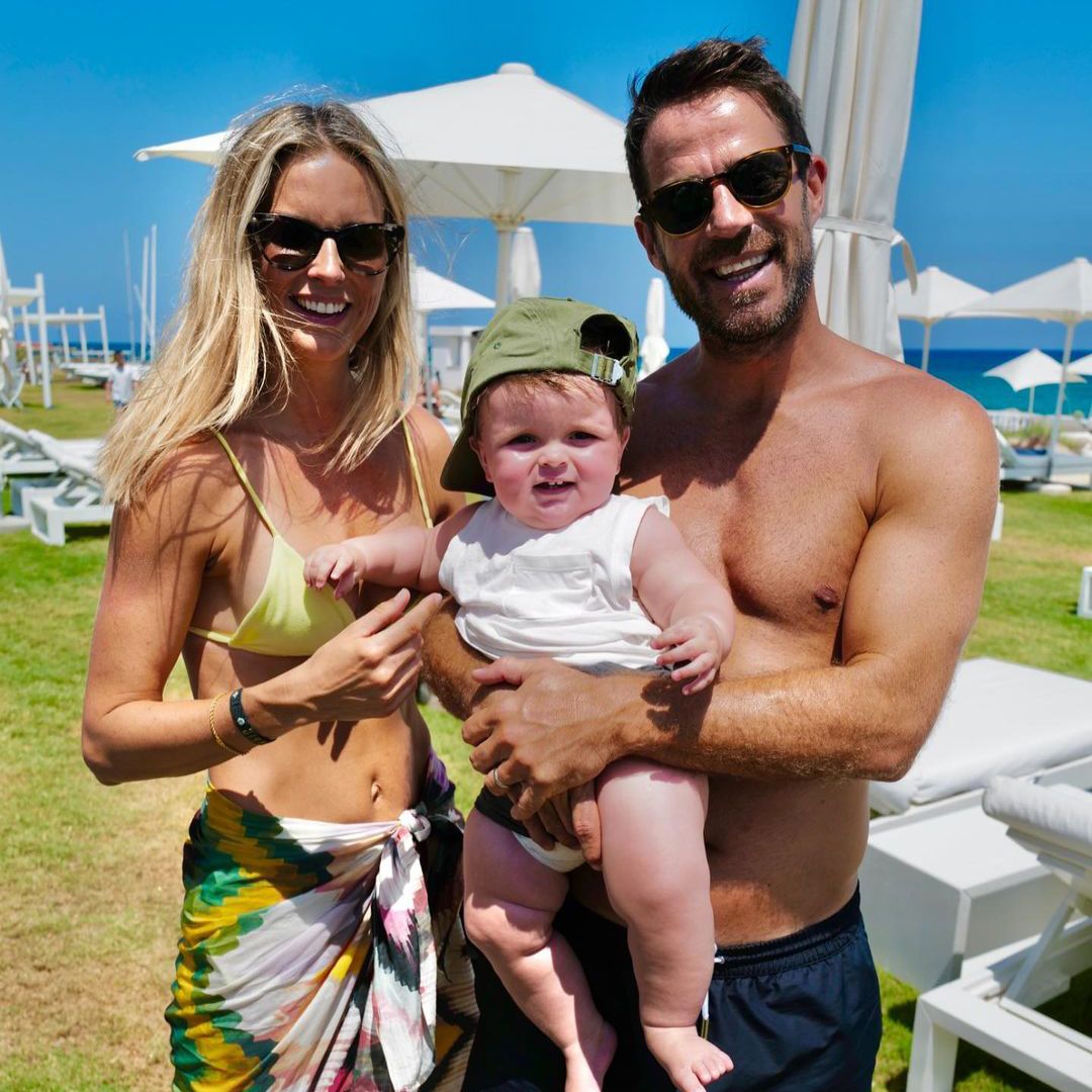 Jamie Redknapp's son Raphael takes after model mum Frida in sweetest way
