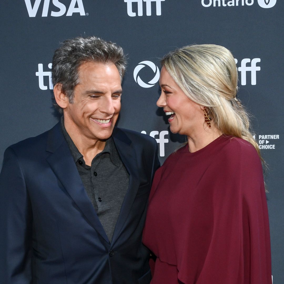 Ben Stiller can't keep his hands off wife Christine as pair make loved-up red carpet appearance