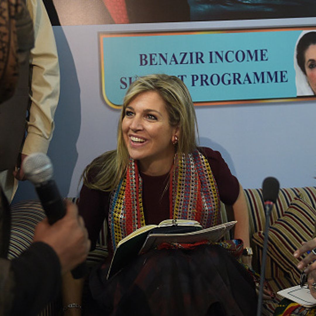 Queen Máxima of the Netherlands visits Pakistan for the first time
