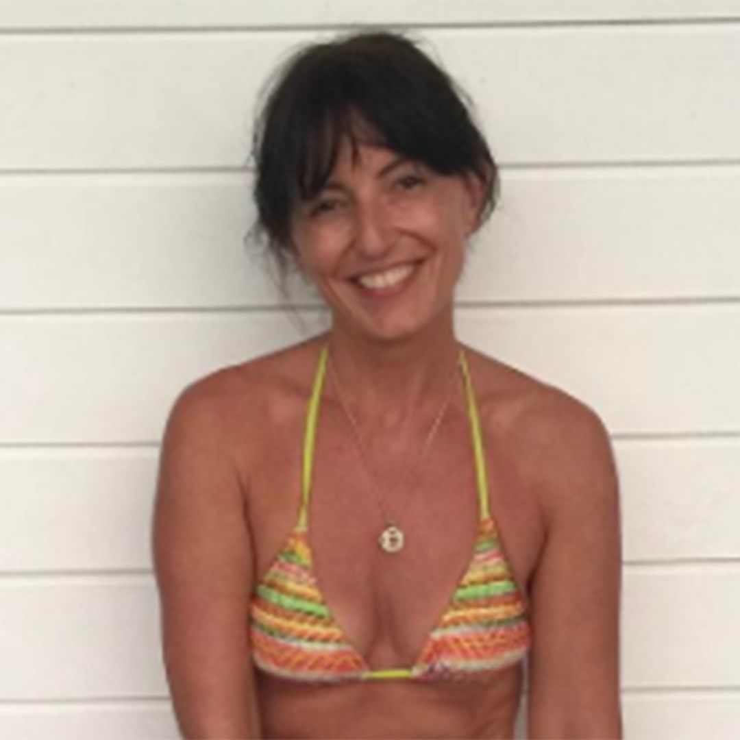 Davina McCall, 49, shows off rock-hard abs in bikini photo