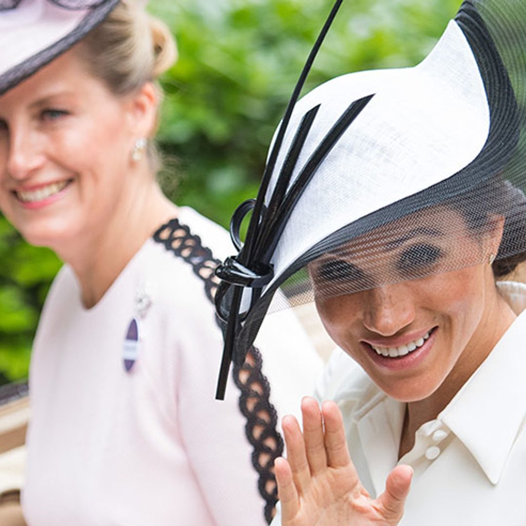 Meghan Markle wows in a white Givenchy dress for her Royal Ascot debut
