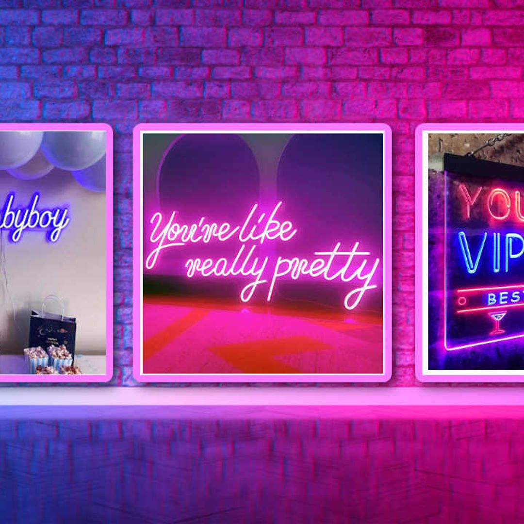 21 wow-worthy neon signs for your home this summer, from slogans to custom designs