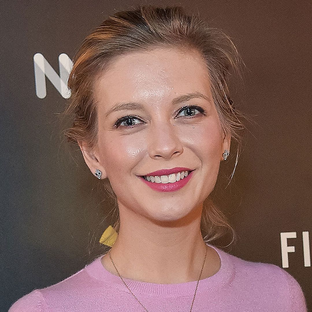 Rachel Riley shows a hint of her blossoming baby bump in stunning new picture