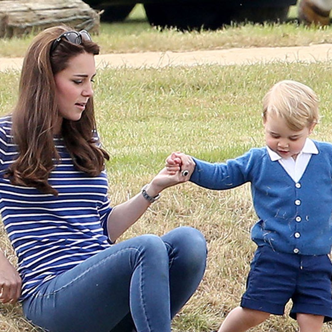 Prince George has already started playing tennis, Duchess Kate reveals at Wimbledon