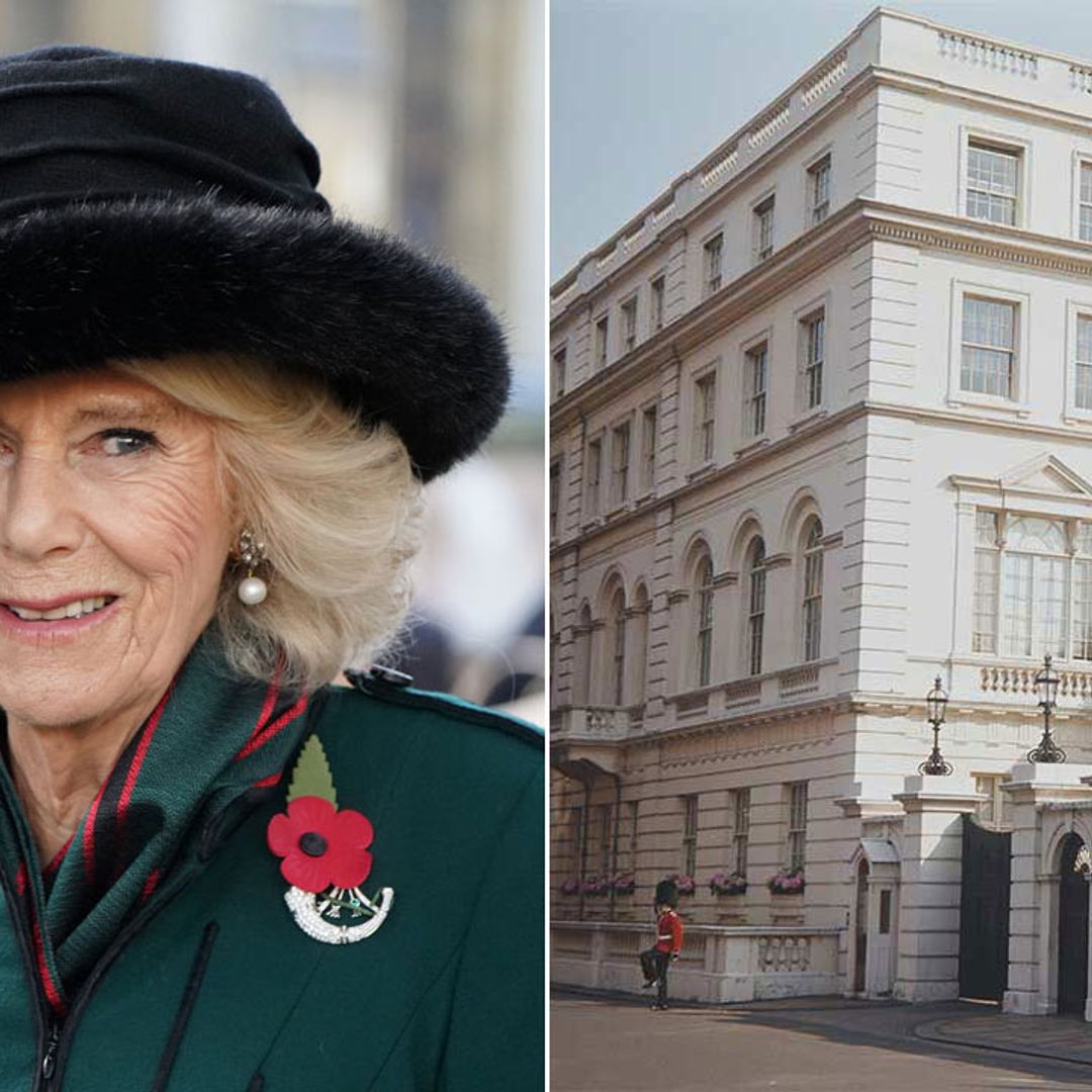 Duchess Camilla unveils SECOND royal Christmas tree – and it's a world of colour