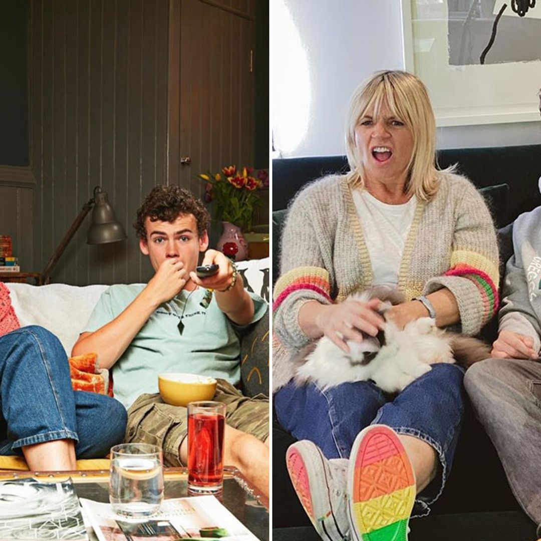 Zoe Ball reveals stunning living rooms inside country home