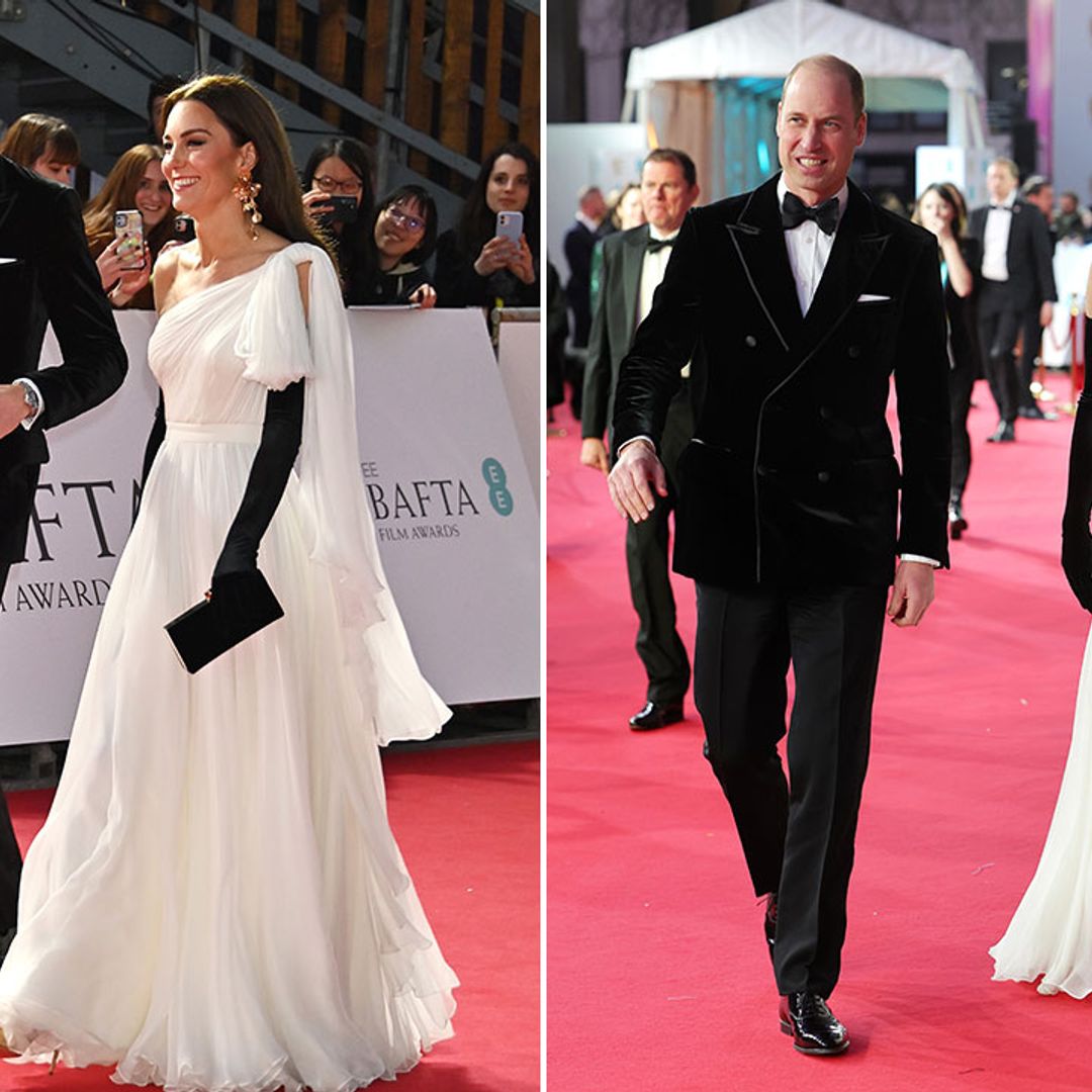 Prince William and Princess Kate shine on the red carpet at 2023 BAFTAs - best photos