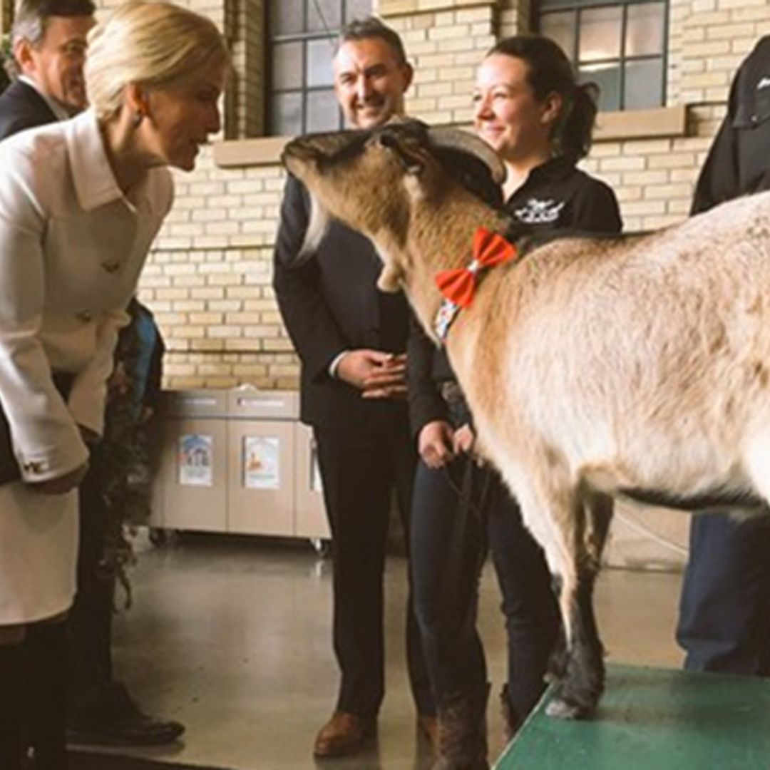 Sophie, Countess of Wessex, visits Toronto’s Royal Agricultural Winter Fair