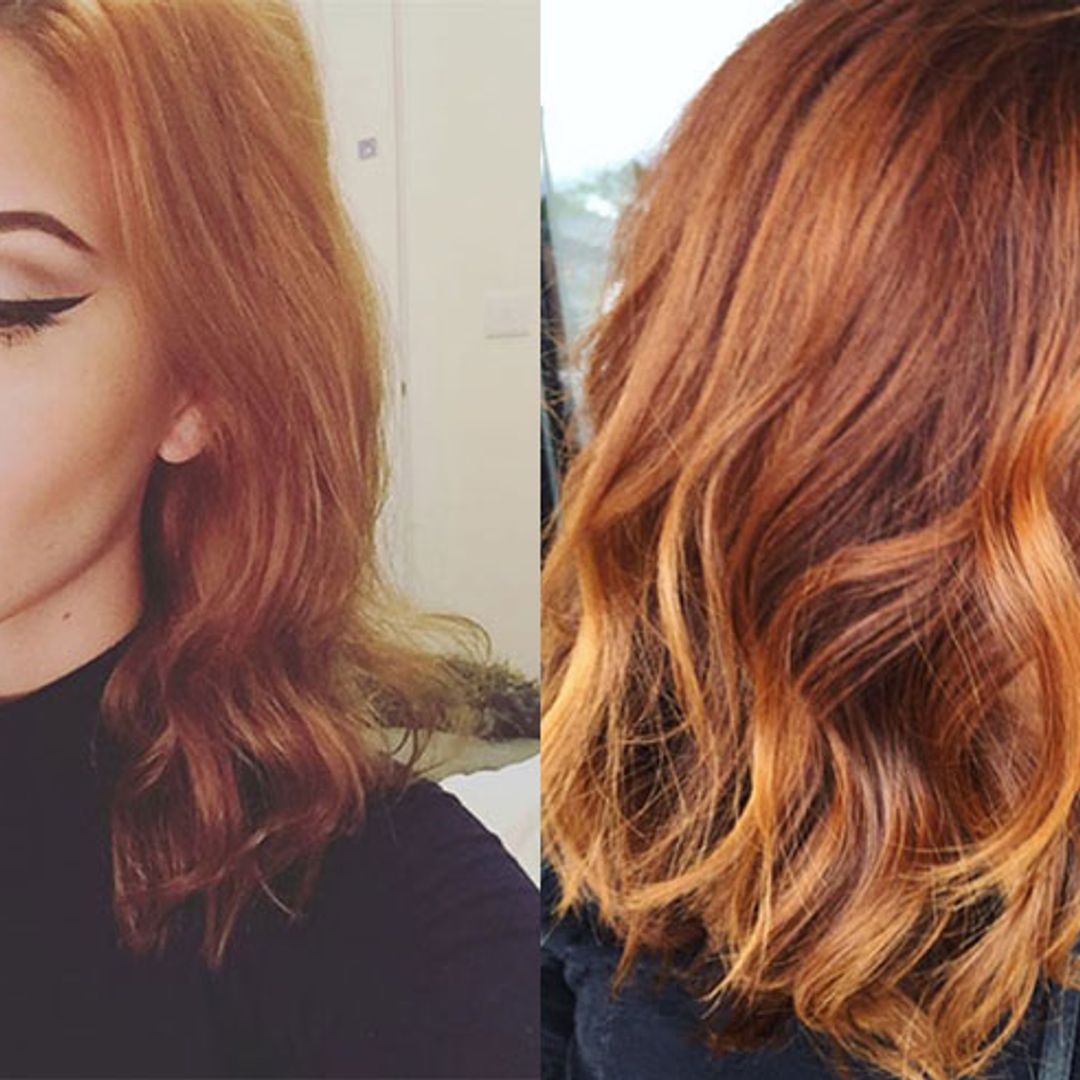 Pumpkin spice hair is our new favourite autumn beauty trend