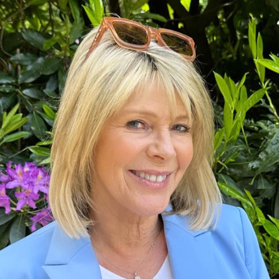 Ruth Langsford looks youthful in skinny jeans and chunky boots