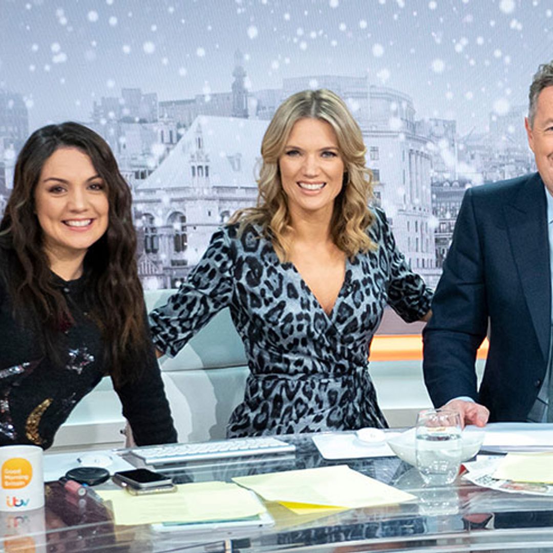 This Marks & Spencer sequin jumper is a big hit on Good Morning Britain