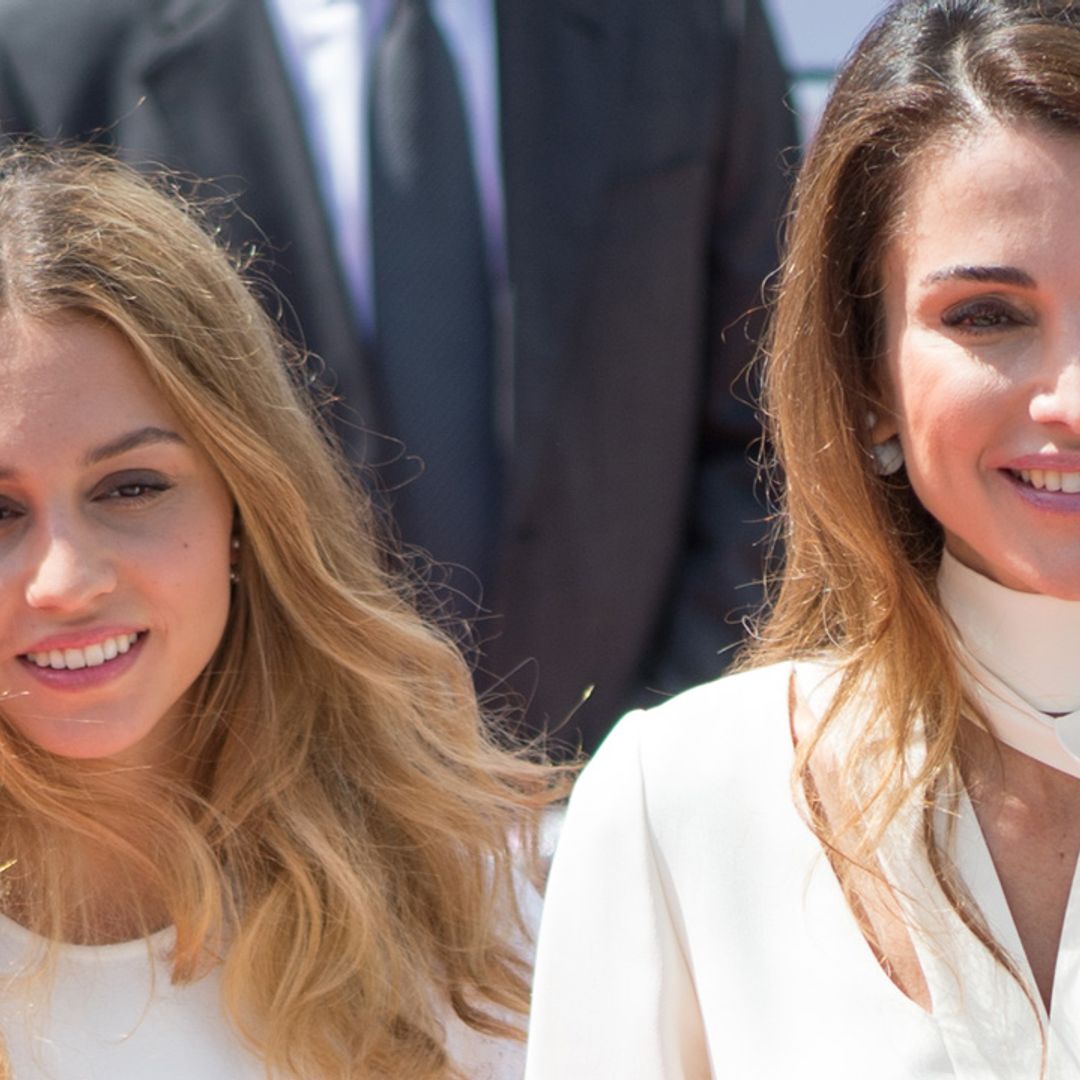 Queen Rania shares first glimpse of daughter's bridal dress days before royal wedding
