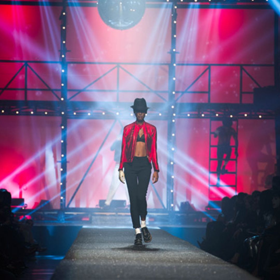 Fun at Jean Paul Gaultier's Eighties pop inspired Paris fashion show