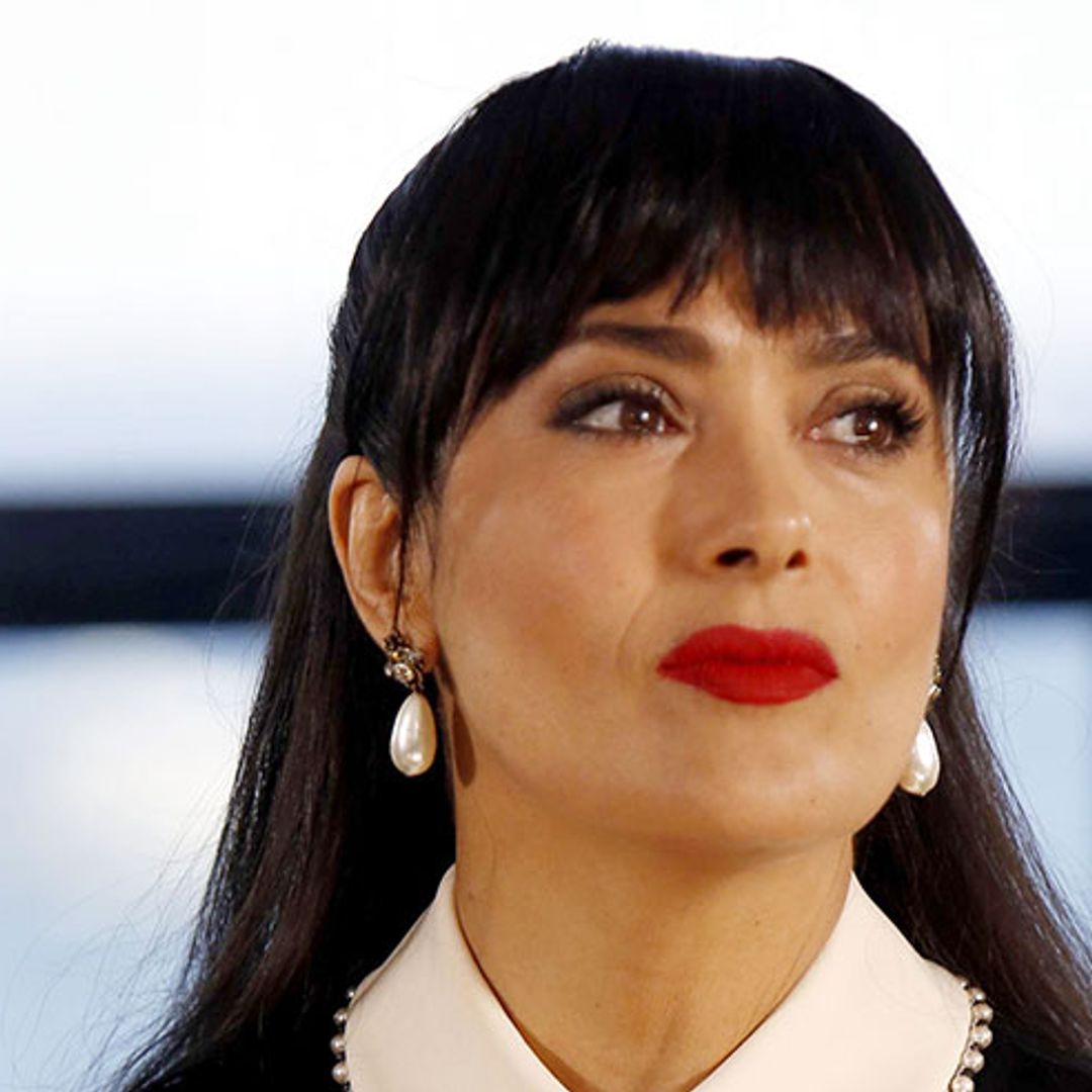 Salma Hayek reduced to tears as she reveals Ariana Grande is her daughter's favourite singer after terror attack