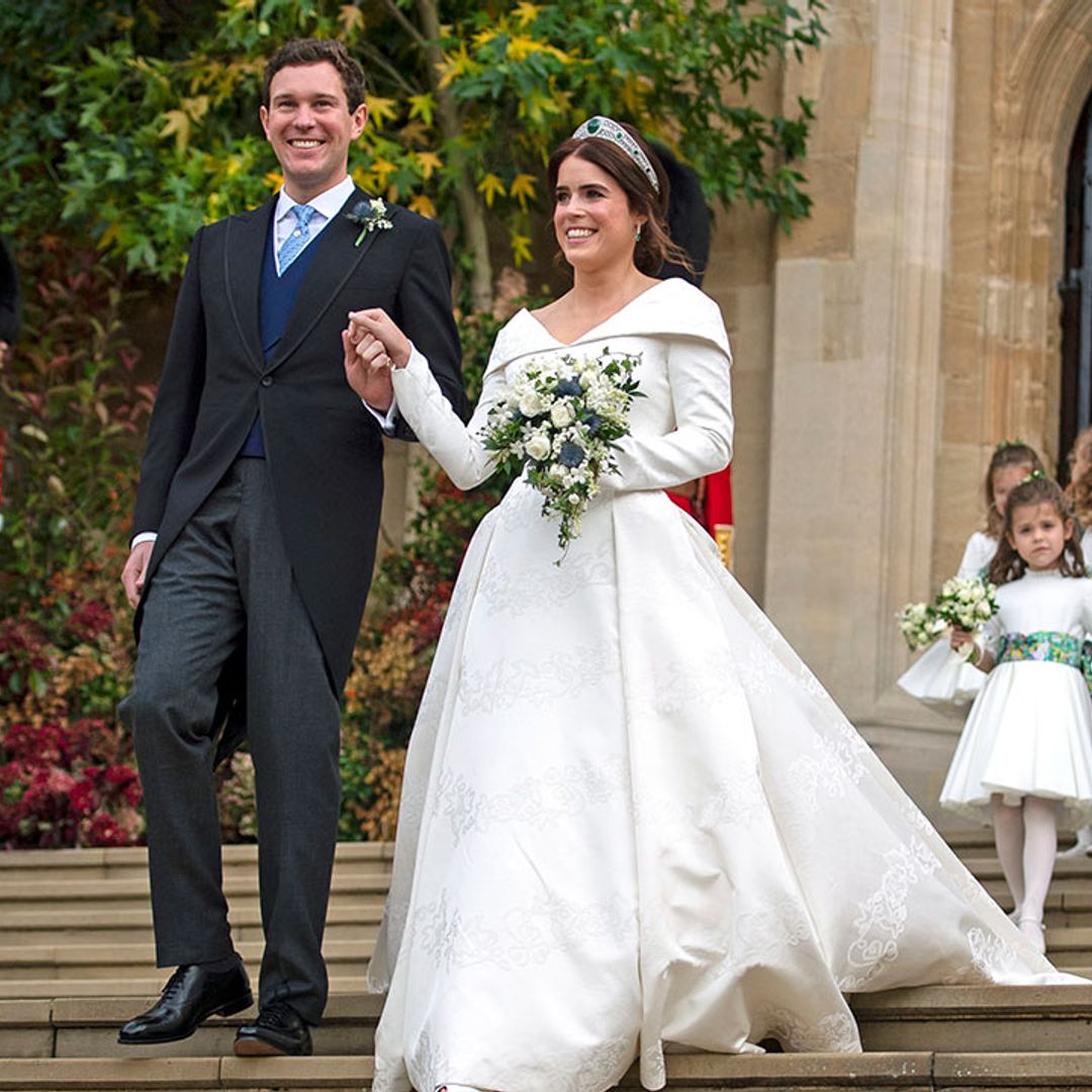Princess Eugenie shares romantic wedding photos for a very special reason
