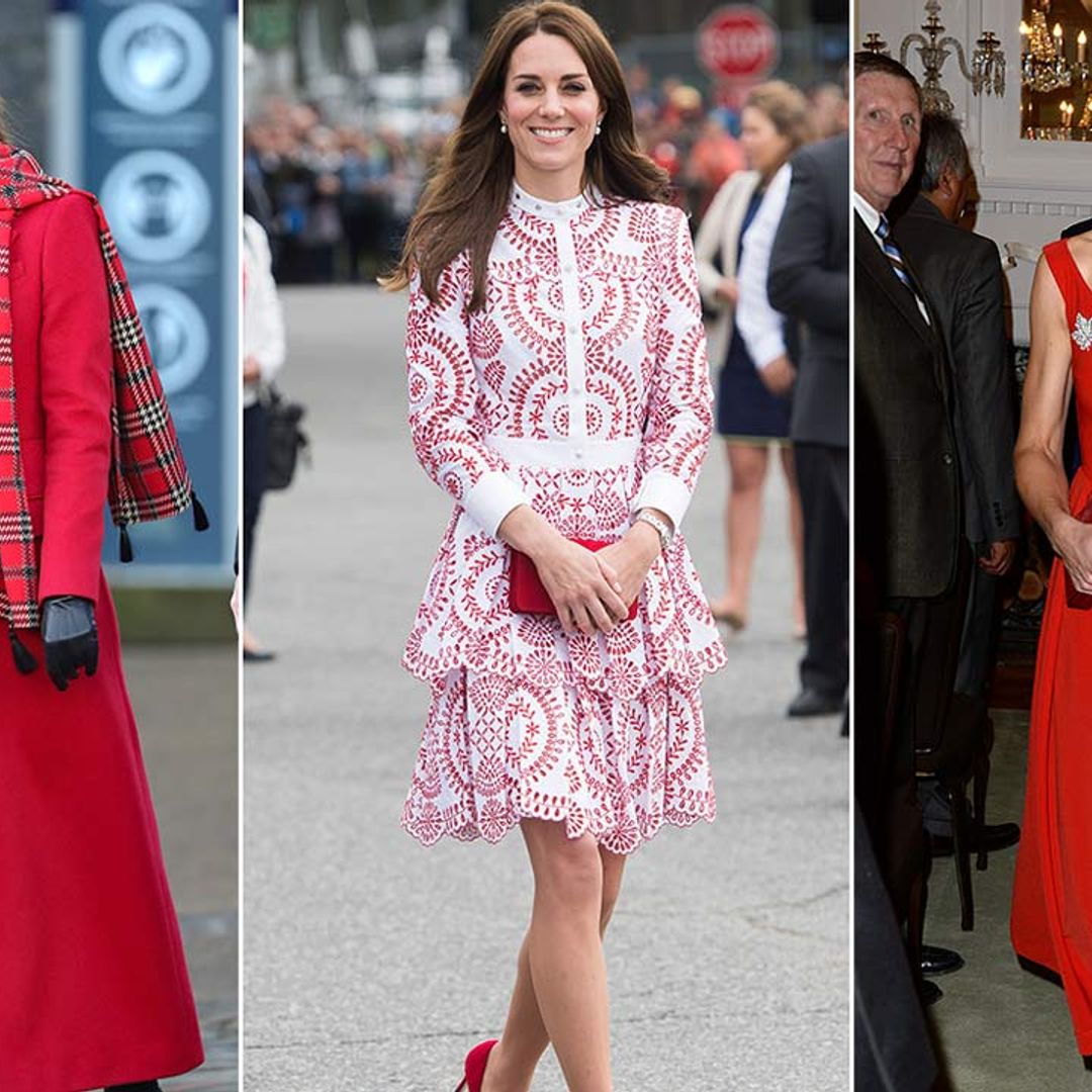 24 of Kate Middleton's best flirty red looks for Valentine's Day