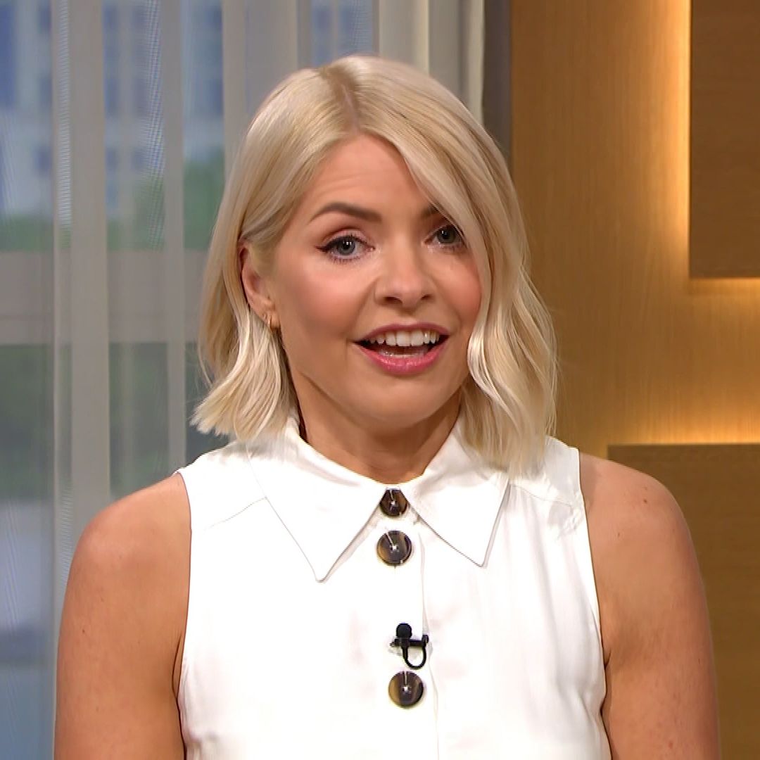 Holly Willoughby used a clever styling trick for her return to This Morning