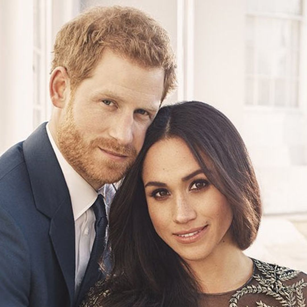 Meghan Markle looks chic in Victoria Beckham for official engagement picture with Prince Harry