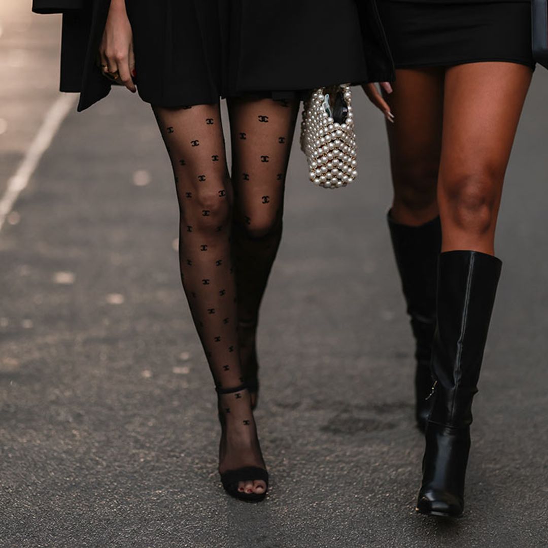 11 pairs of patterned tights to choose from this season - plus how to style them