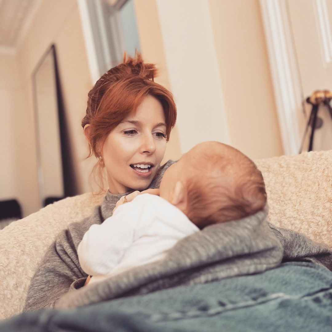 Stacey Dooley shares adorable video of baby Minnie babbling in candid at-home moment