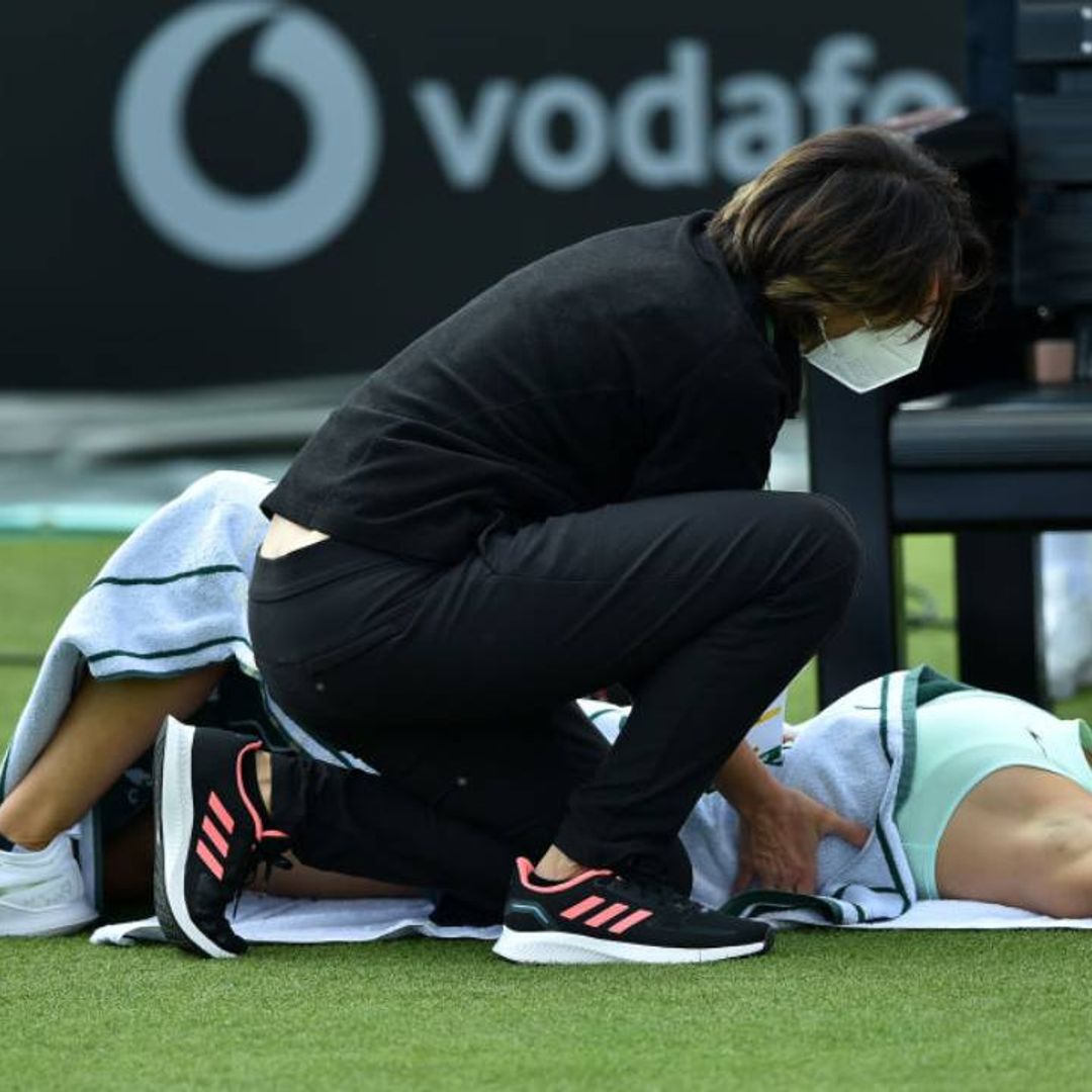 Emma Raducanu suffers 'freak injury' putting appearance at Wimbledon in jeopardy