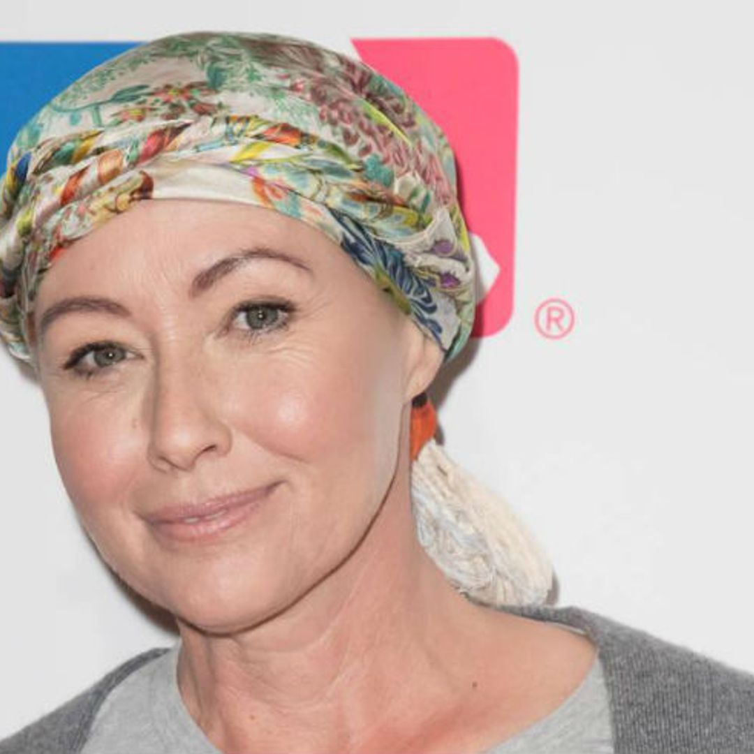 Take a look at Shannen Doherty's stunning new 'Parisian' inspired hairstyle