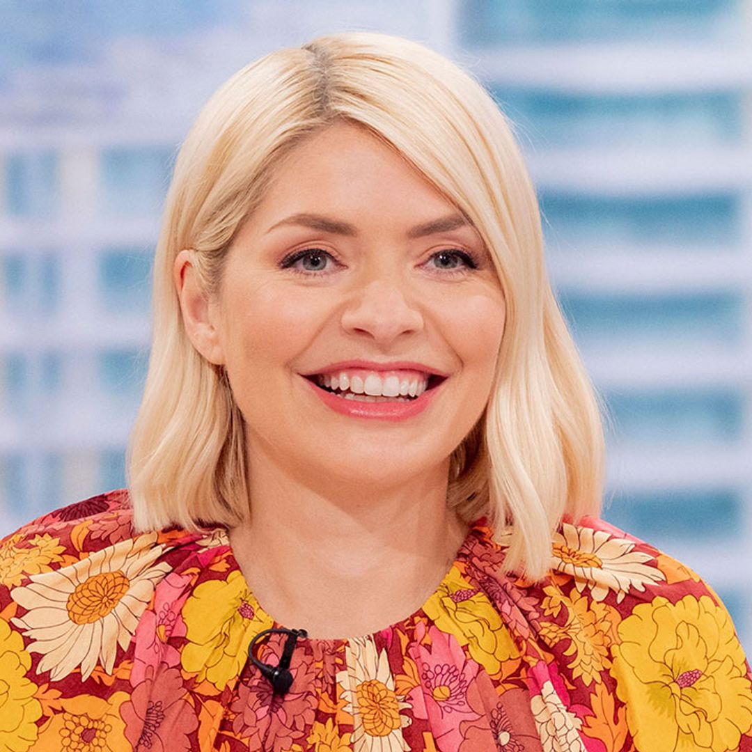 Holly Willoughby's rainbow frosted birthday cake is too beautiful to eat - see photos