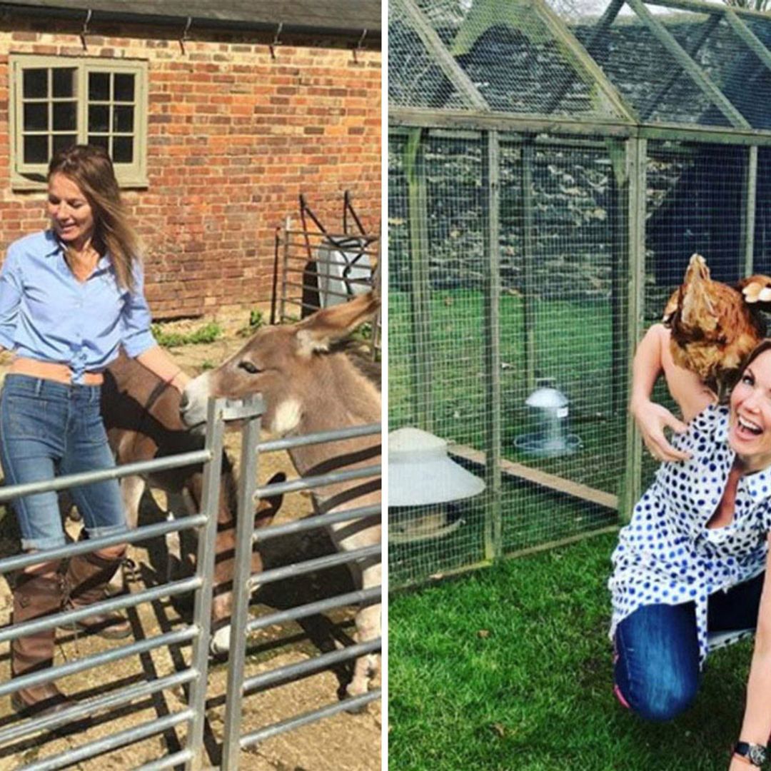 Geri Horner's home is basically a zoo – see her tour