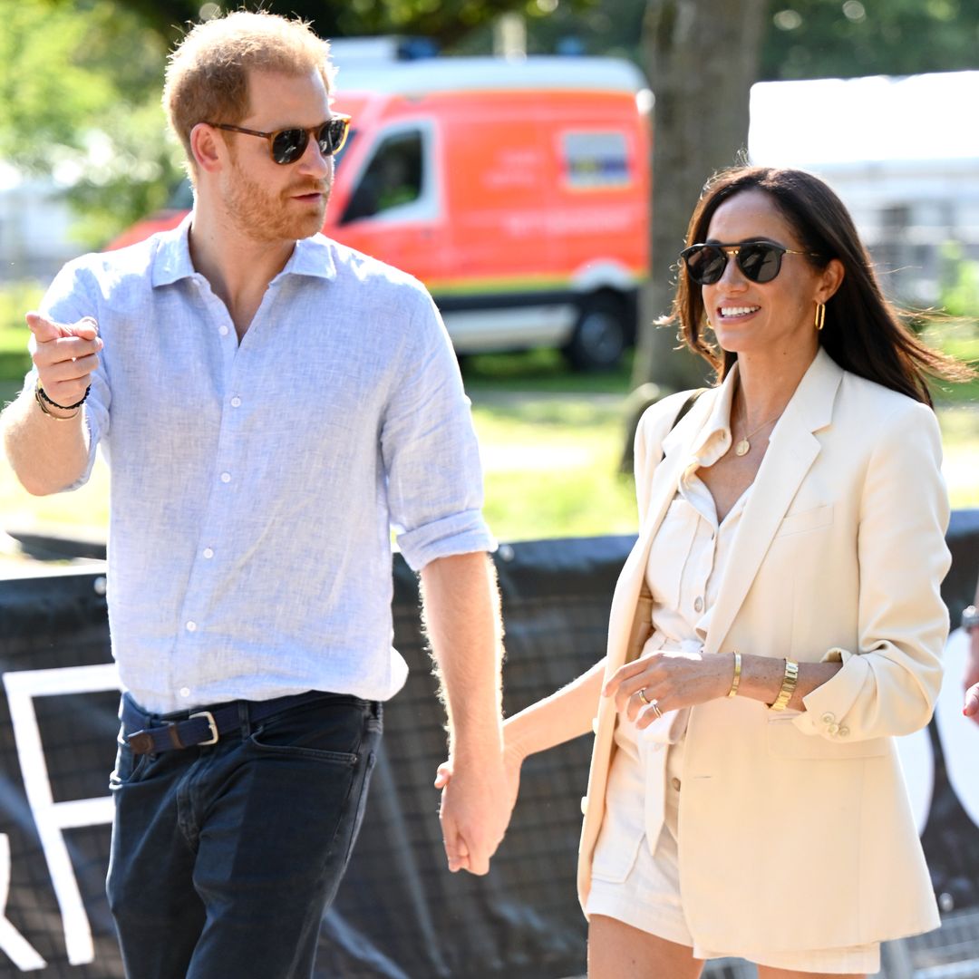 Who is taking care of Prince Archie and Princess Lilibet during the Invictus Games?