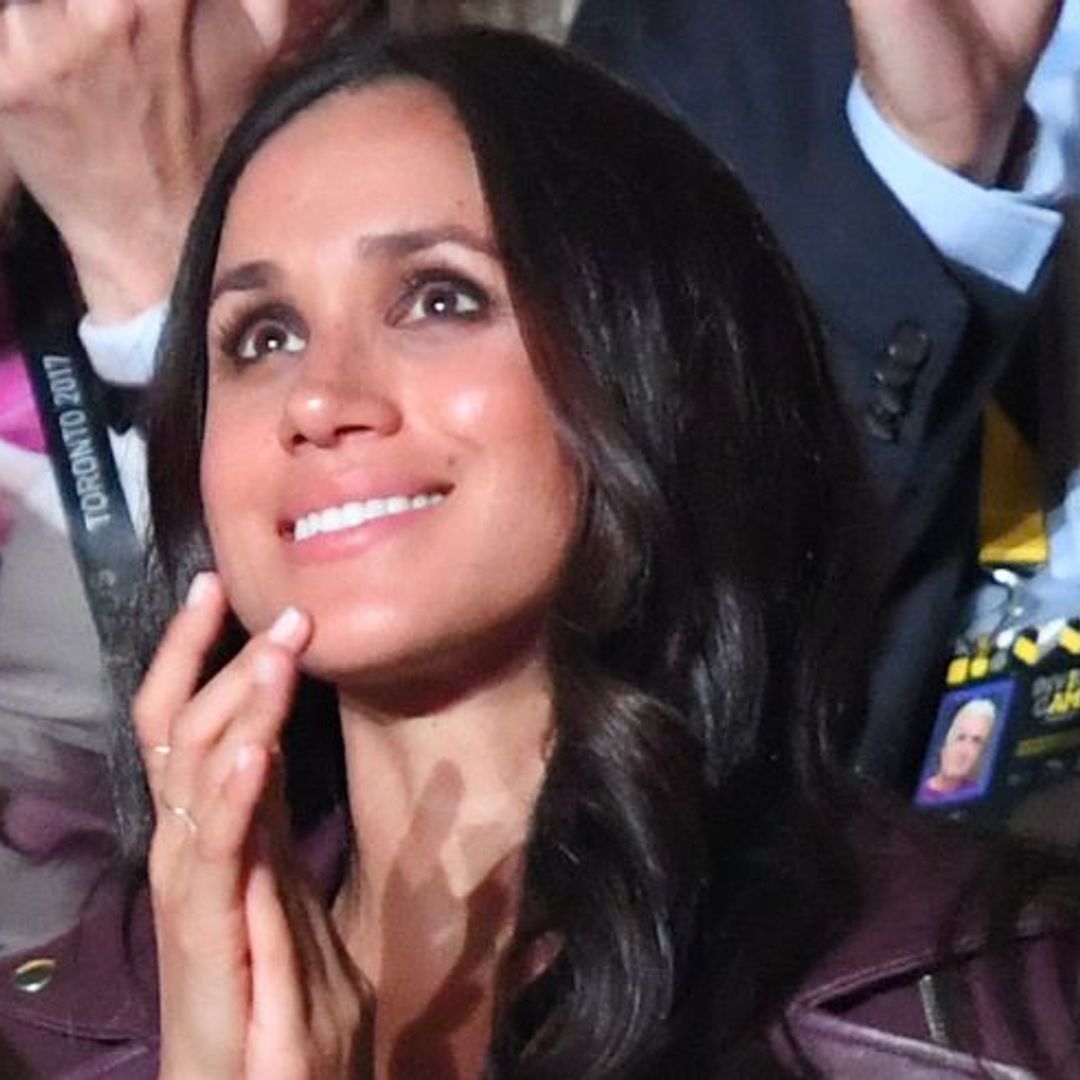 Meghan Markle is beautiful in burgundy at Invictus Games opening ceremony