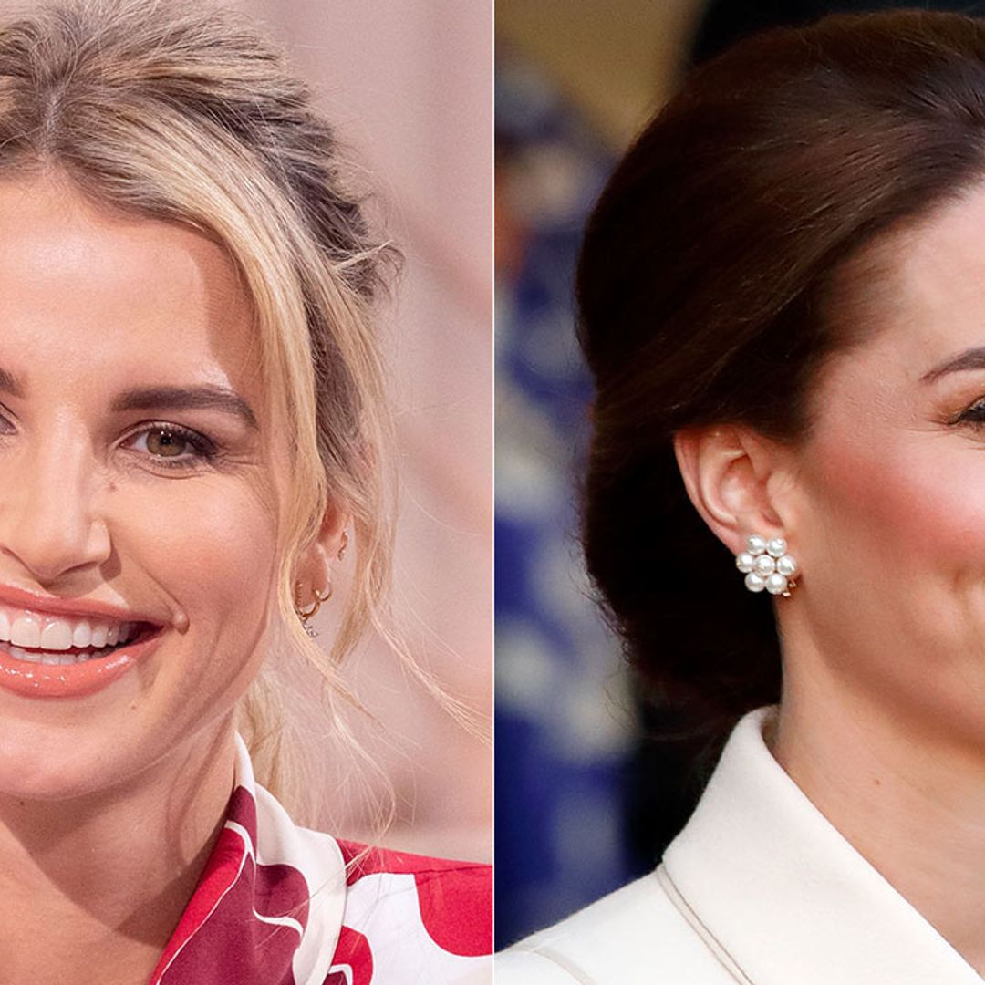 Vogue Williams channels Kate Middleton with her chic hairstyle on Lorraine