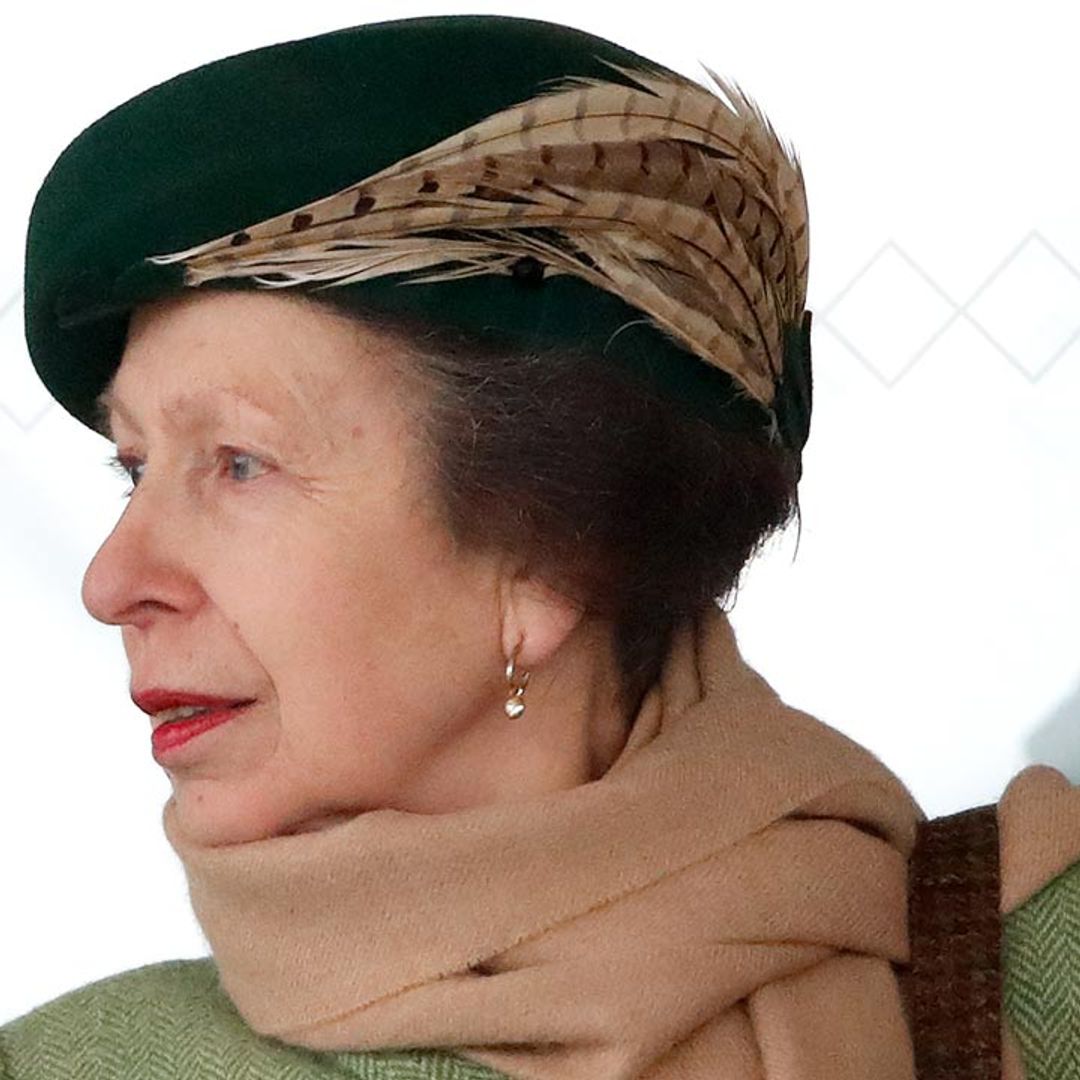 Princess Anne rocks knee-high boots and edgy jacket for latest outing