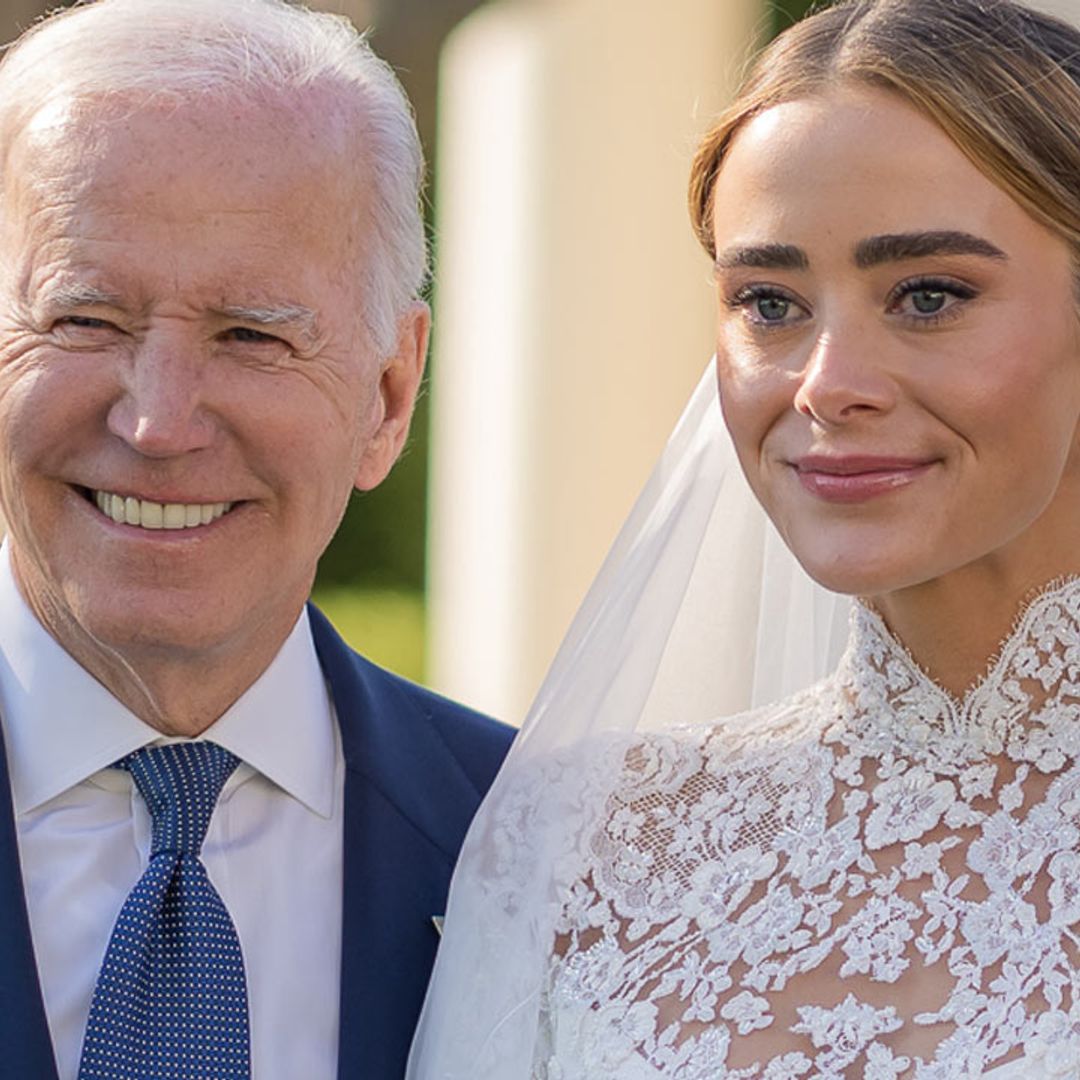 Naomi Biden's silhouette-hugging second wedding dress pays heartfelt family tribute