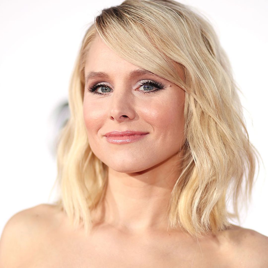 Kristen Bell stuns in all-leather outfit before changing into slinky red dress