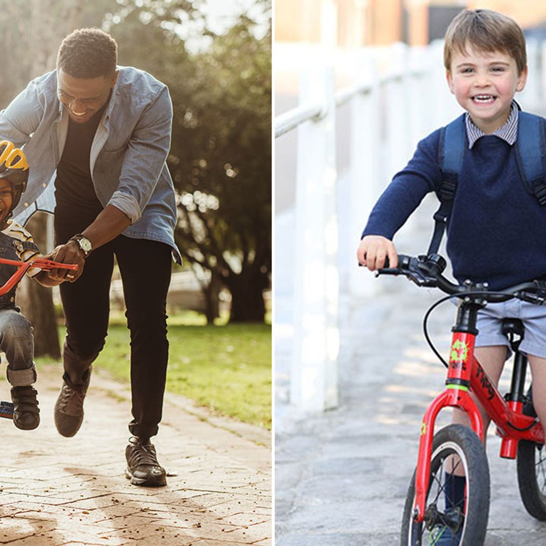 10 tips for teaching your child how to ride a bike – just like Prince Louis