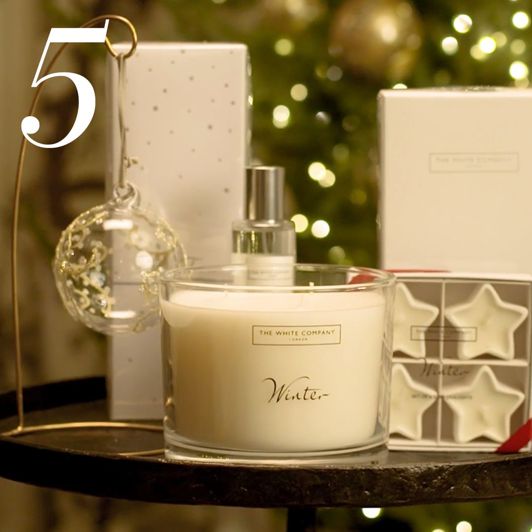 How to create a cosy festive home with The White Company